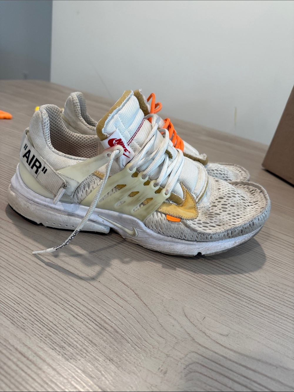 Nike Presto Off White Virgil Abloh sneakers mens 14 white - Picture 5 of 8